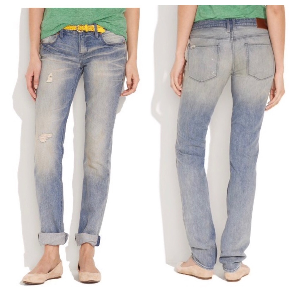 Madewell Rail Straight in Roadstop Wash